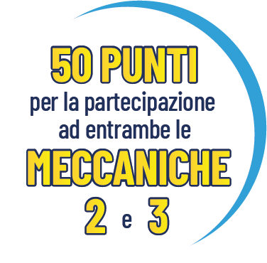 50 punti partecipando ai 2 concorsi