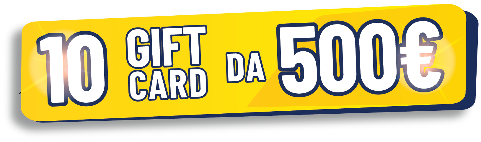 10 buoni spesa da 500€