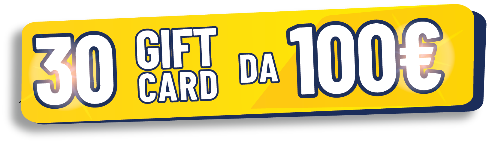 30 buoni spesa da 100€